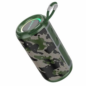 Колонка Bluetooth 5.3 2*5W 1500mAh Borofone BR37 Noble Camouflage Green