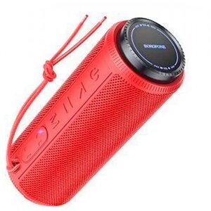 Колонка портативная Borofone, BR22, Sports, Bluetooth, цвет: красный