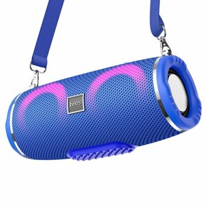 Колонка портативная HOCO, HC12, Sports, Bluetooth, цвет: синий