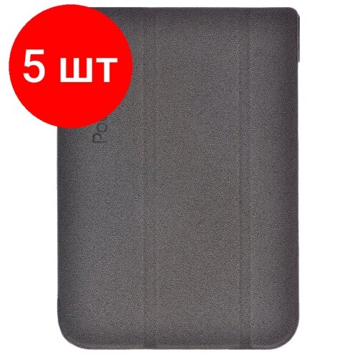 Комплект 5 штук, Чехол для PocketBook 740 (PBC-740-DGST-RU), серый
