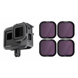 Комплект из 4 фильтров ND4/8/16/PL + защитный кейс для GoPro HERO8 Standard Day Freewell