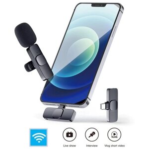 Микрофон беспроводной петличный Rapture Blog GL-505 Type-C для смартфона, планшета, экшн-камеры, ноутбука