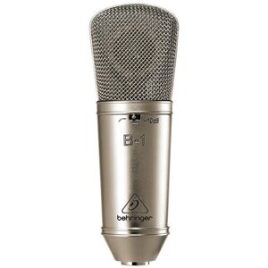 Микрофонный комплект BEHRINGER B-1, комплектация: микрофон, разъем: XLR 3 pin (M), золотистый, 1 шт