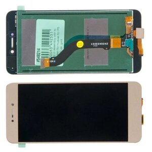 Модуль (дисплей в сборе с тачскрином) для Huawei ver, золотой, P8 Lite_2017