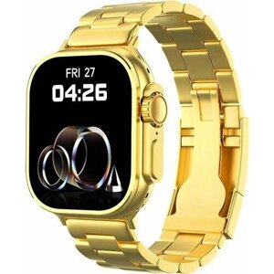Наручные часы/Умные фитнес часы Gold/ smart watch/ идеальный подарок