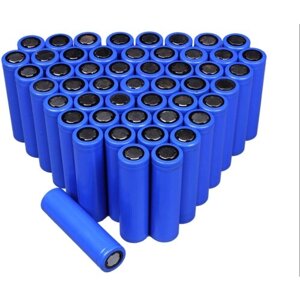Новая мощная 18650 литий-ионная аккумуляторная батарея круглая 2200 MAH (50 шт.) (Синий / Blue, RB_2200_50)