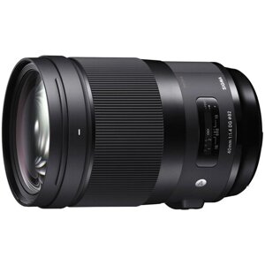 Объектив Sigma 40mm f/1.4 DG HSM Art Nikon F, черный