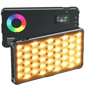 Осветитель светодиодный накамерный Mamen SL-C02 RGB LED Light