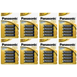 Panasonic Батарейка R06 AA, 4 шт, 8 уп