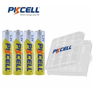 Перезаряжаемые AAA батареи PKCELL Ni-MH 1000 мАч (4 шт.)