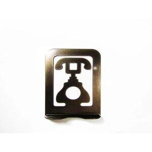 Подставка для телефона ноэз "Телефон" бронзовый металлик