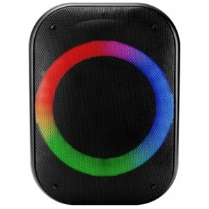Портативная акустика Perfeo Disco Ring 6.5, 20 Вт, черный