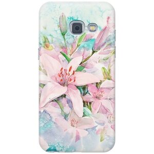 RE: PA Накладка Transparent для Samsung Galaxy A3 (2017) с принтом "Нежные розовые цветы"