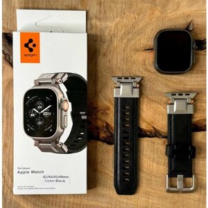 Ремешок для часов Apple Watch Ultra 42/44/45/49mm / Spigen / Черный