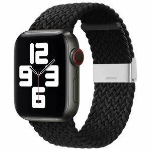 Ремешок для часов Hurtel для Apple Watch 8/7/6/SE/5/4/3/2 (41 мм/40 мм/38 мм) Black