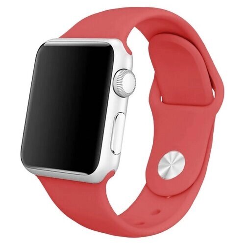 Ремешок Krutoff Silicone для Apple Watch 42/44mm (red) 6