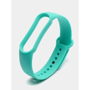 Ремешок силиконовый для фитнес браслета Xiaomi Mi Band 5, Mi Band 6