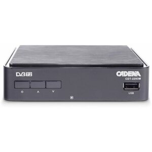 Ресивер cadena CDT-2293M DVB-T/T2/с, черный