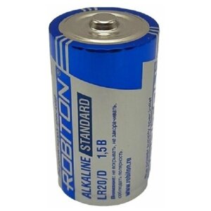 Robiton LR20/D элемент питания (батарейка) Alkaline, номинальное напряжение 1,5 В