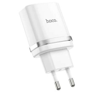 Сетевое зарядное устройство HOCO C12Q (QC3.0, 3A) Белый