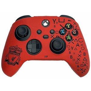 Силиконовый чехол для геймпада Xbox Series FC Liverpool