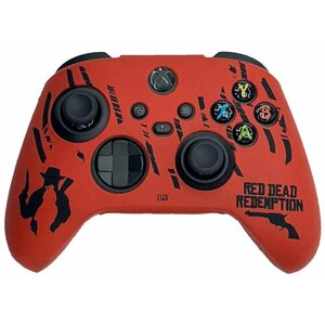 Силиконовый чехол для геймпада Xbox Series Red Dead Redemption (Red)
