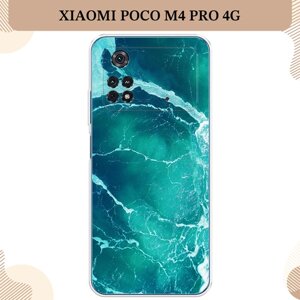 Силиконовый чехол "Изумрудный океан" на Xiaomi Poco M4 Pro 4G / Поко М4 Про 4G