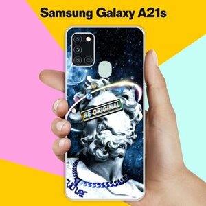 Силиконовый чехол на Samsung Galaxy A21s Набор 8 / для Самсунг Галакси А21с