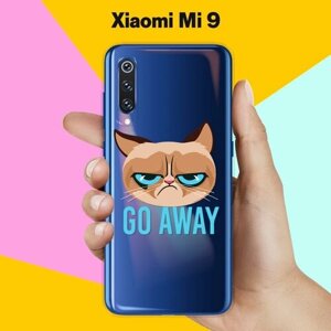 Силиконовый чехол на Xiaomi Mi 9 Go Away / для Сяоми Ми 9