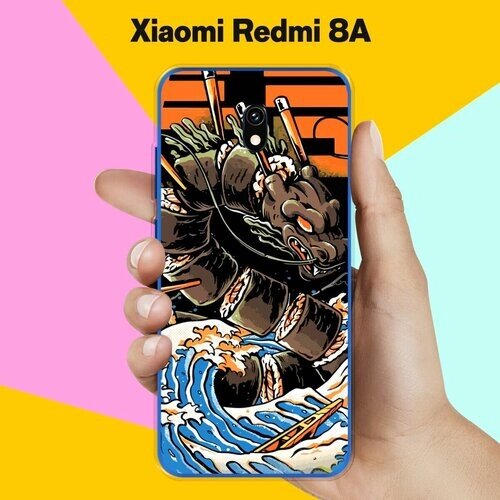 Силиконовый чехол на Xiaomi Redmi 8A Суши / для Сяоми Редми 8А