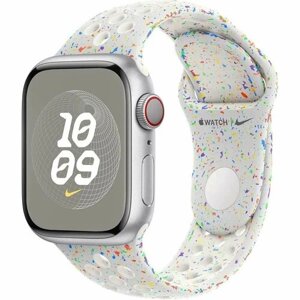 Смарт-часы Apple Watch Series 9 41 мм серебристый, S/M спортивный ремешок Nike