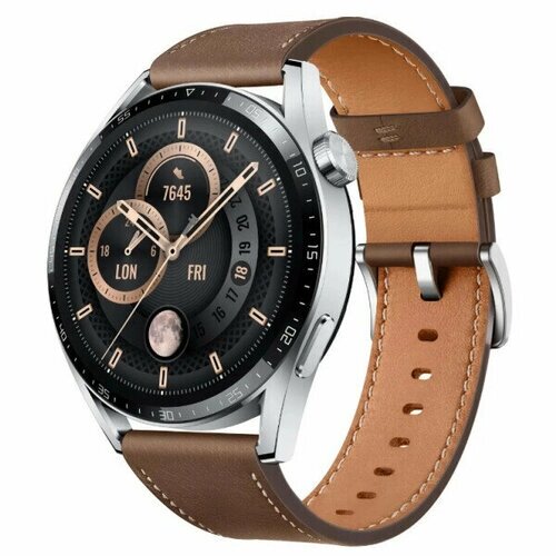 Смарт-часы Huawei Watch GT 3 Stainless Steel Case JPT-B29