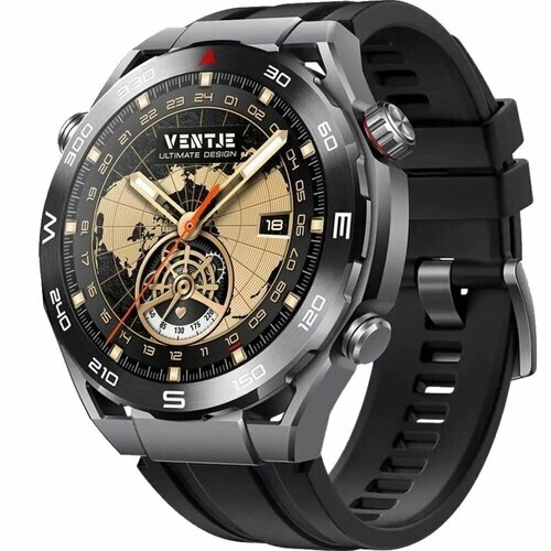 Смарт часы VENTJE Max Series, 46mm, цвет черный