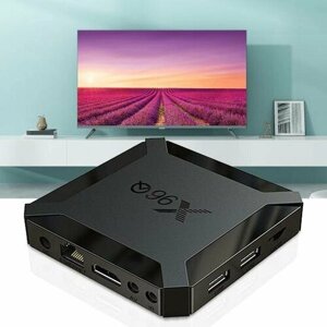 Смарт TV box X96Q 4K android 10.0 4/64 гб