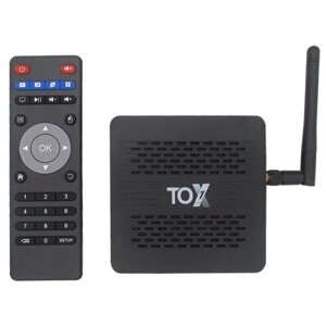 Смарт ТВ приставка Trust On X TOX1 Media TV box 4/32 Гб Android 9.0