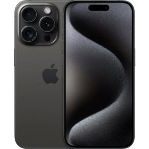 Смартфон Apple iPhone 15 Pro 256 ГБ, Dual еSIM, черный титан