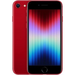 Смартфон apple iphone SE 2022 128 гб, nano SIM+esim, product) RED