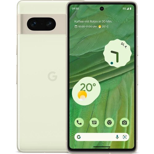 Смартфон Google Pixel 7 8/128 ГБ JP, Dual: nano SIM + eSIM, желто-зеленый