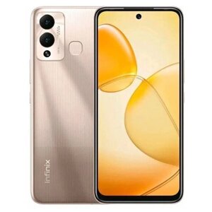 Смартфон Infinix HOT 12 PLAY NFC 4/64 ГБ, Dual nano SIM, золотистый