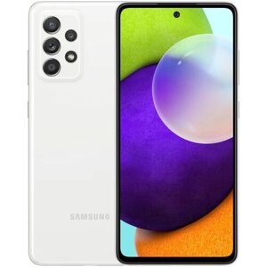 Смартфон Samsung Galaxy A52 8/256 ГБ Global, Dual nano SIM, белый