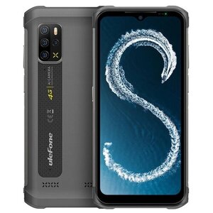 Смартфон Ulefone Armor 12S 8/128 ГБ Global, Dual nano SIM, серый