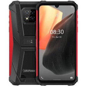 Смартфон Ulefone Armor 8 Pro 8/128 ГБ, Dual nano SIM, черный/красный