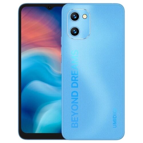Смартфон umidigi G1 2/32 гб, dual nano SIM, голубой