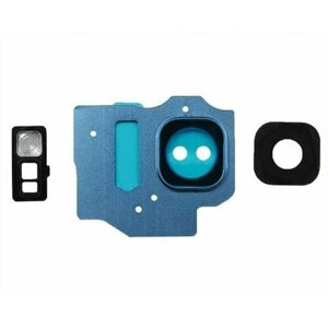 Стекло камеры для Samsung G955 S8 Plus синий
