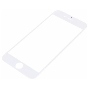 Стекло модуля для Apple iPhone 6S, белый, AAA