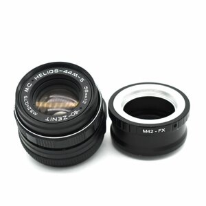 Светосильный мануальный объектив Гелиос-44М-5 МС 2/58 для камер Fujifilm FX