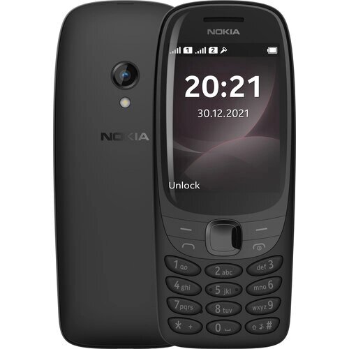 Телефон Nokia 6310 2021 Global для РФ, 2 SIM, черный