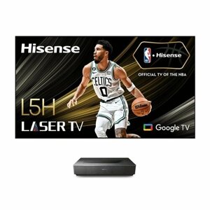 Телевизор laser hisense 120" laser TV 120L5h черный 4K ultra HD 100hz DVB-T DVB-T2 DVB-C DVB-S DVB-S2 wifi smart TV