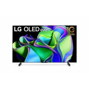 Телевизор LG OLED42C3rla. ARUB, 4K ultra HD, титановый