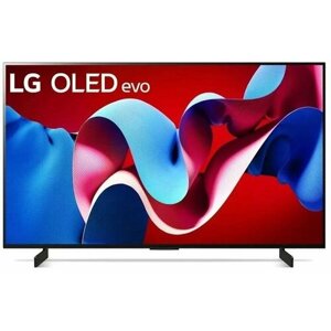 Телевизор LG OLED42C4rla. ARU, черный